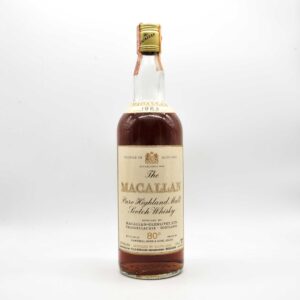 MACALLAN 1962 CAMPBELL HOPE AND KING 80 PROOF RINALDI IMPORT NO BOX 75CL 46%